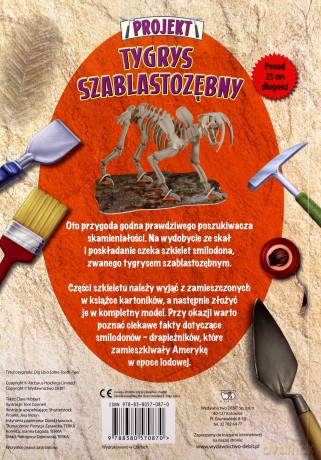 Projekt Tygrys szablastozębny - Clare Hibbert [KSIĄŻKA]