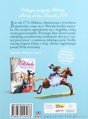 Sekret pozytywki Elżbieta księżniczka z Wersalu (Tom 1) - Annie Jay [KSIĄŻKA]