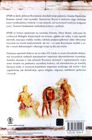 Spqr. Historia starożytnego Rzymu - Mary Beard [KSIĄŻKA]