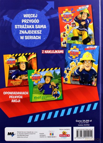 Strażak Sam. Księga zabaw [KSIĄŻKA]