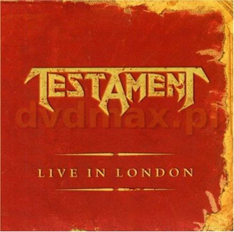 Testament: Live In London [CD]