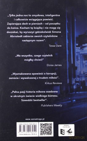 Tylko jedna noc - Simona Ahrnstedt [KSIĄŻKA]
