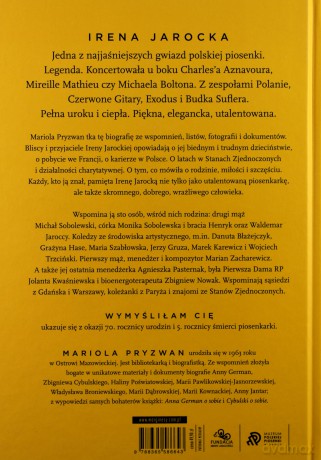 Wymyśliłam Cię. Irena Jarocka we wspomnieniach - Mariola Pryzwan [KSIĄŻKA]