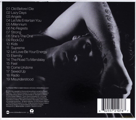 Robbie Williams: Greatest Hits [CD]
