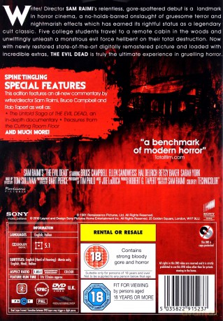 The Evil Dead / Martwe Zło [DVD]