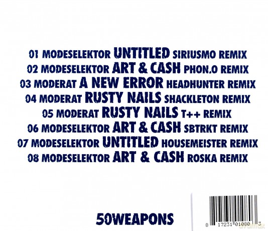 Moderat And Modeselektor: 50 Weapons Of Choice No.02-0 [CD]