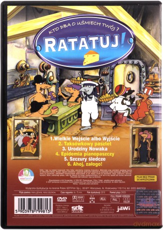Ratatuj! - Szczury Śledcze [DVD]