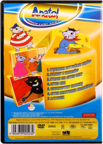 Anatol - Tajemnica Wytwórni Serów [DVD]