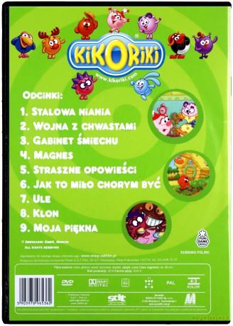 Kikoriki - Gabinet Śmiechu [DVD]
