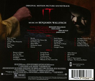 It soundtrack (To) (Benjamin Wallfisch) [CD]