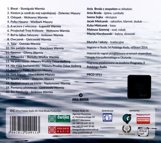 Anna Broda: Thousand Lakes [CD]