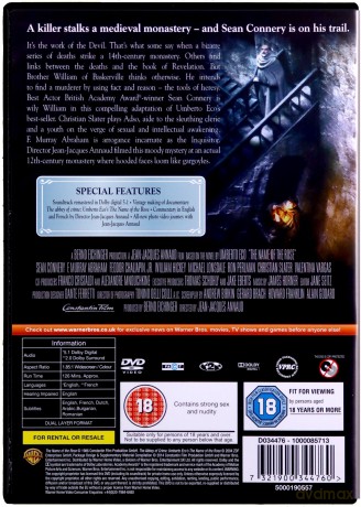 The Name of the Rose (Imię Róży) [DVD]