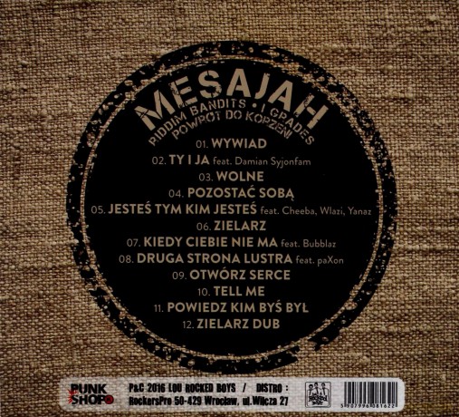 Mesajah: Powrót do korzeni [CD]