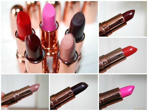 Makeup Revolution Rose Gold pomadka do ust Diamond Life