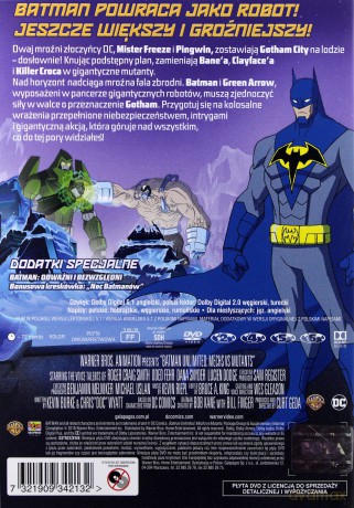 Batman Unlimited: Maszyny Kontra Mutanty [DVD]