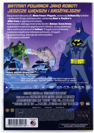 Batman Unlimited: Maszyny Kontra Mutanty [DVD]