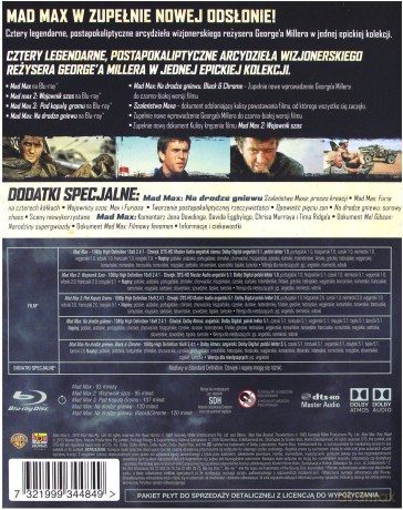 Mad Max Kolekcja Wysokooktanowa [6xBlu-Ray]+[DVD]