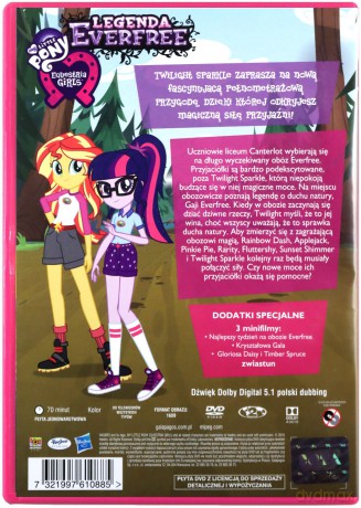 My Little Pony Equestria Girls - Legenda Everfree [DVD]
