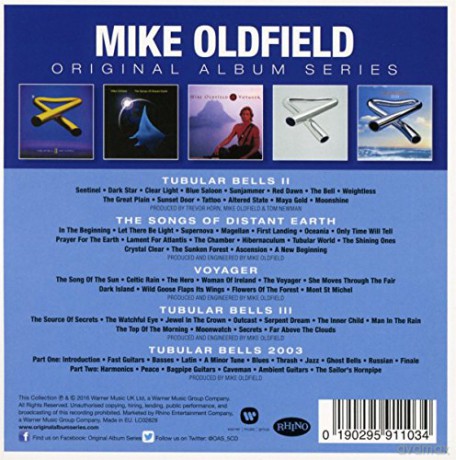 Mike Oldfield: Original Album Series [5CD]