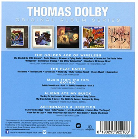 Thomas Dolby: Original Album Series [5CD]