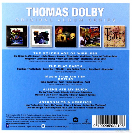 Thomas Dolby: Original Album Series [5CD]