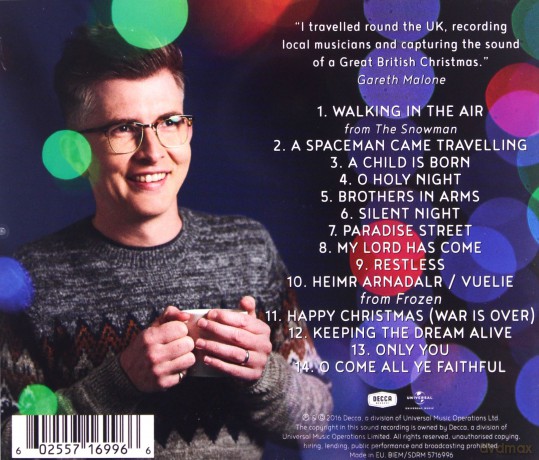 Gareth Malone: A Great British Christmas [CD]