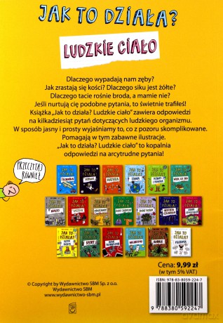 Jak to działa - Ludzkie ciało - Patrycja Zarawska [KSIĄŻKA]