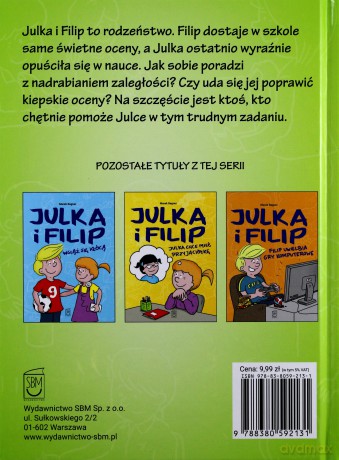Julka nie chce się uczyć - Marek Regner [KOMIKS]