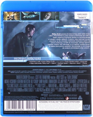 Obcy: Przymierze [Blu-Ray]