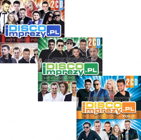 Disco Polo Imprezy.PL vol. 1-3 Pakiet [6CD]