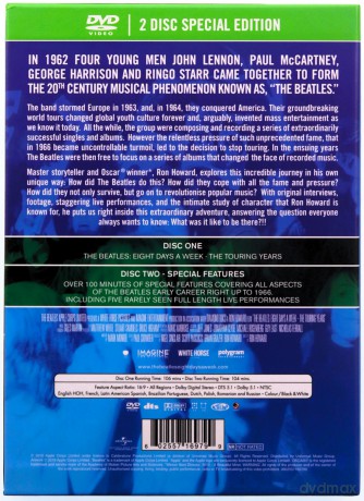 The Beatles: Eight Days A Week - The Touring Years (Deluxe) (Limited) [2DVD]