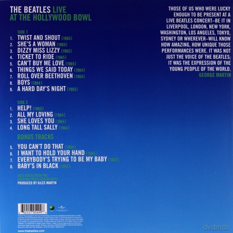 The Beatles: Live At The Hollywood Bowl [Winyl]