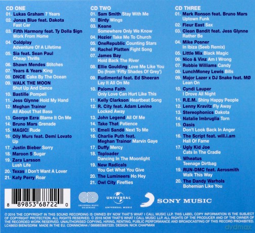 NOW That's What I Call Drivetime [3CD]