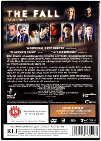 The Fall: Season 3 (Upadek: Sezon 3) [2DVD]