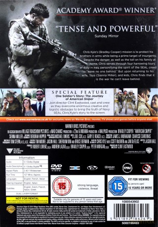 American Sniper / Snajper [DVD]