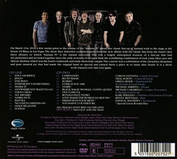 Santana IV - Live At The House Of Blues: Las Vegas [DVD]+[2CD]