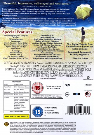 Córka Ryana Wydanie Specjalne [2DVD]