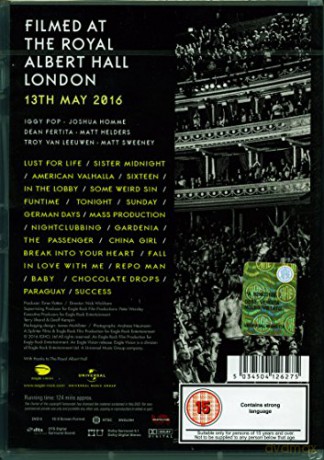 Iggy Pop: Post Pop Depression - Live At The Royal Albert Hall [DVD]