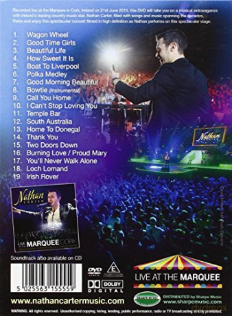 Nathan Carter: Live At The Marquee Cork [DVD]