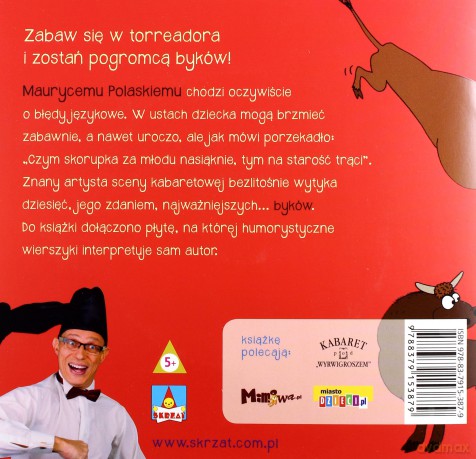 Corrida językowa, czyli 10 byków głównych - Maurycy Polaski [KSIĄŻKA]+[CD]