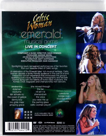 Celtic Woman: Emeral. Musical Gems. Live in Concert [DVD]