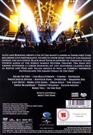 Black Veil Brides: Alive and Burning [DVD]