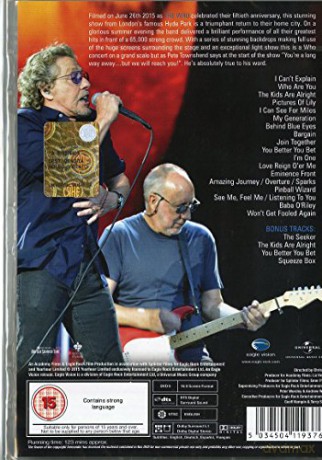 The Who:Live in Hyde Park [DVD]