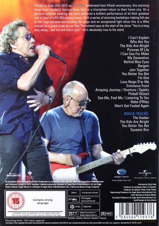 The Who:Live in Hyde Park [DVD]