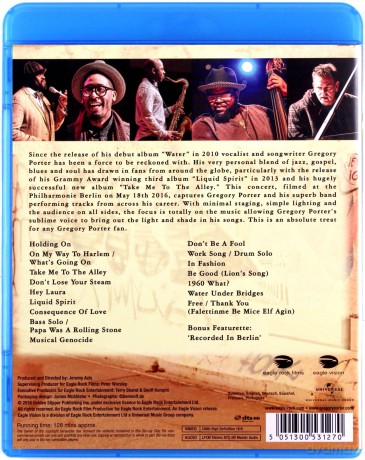 Gregory Porter: Live In Berlin [Blu-Ray]