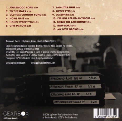 Applewood Road: Applewood Road [CD]