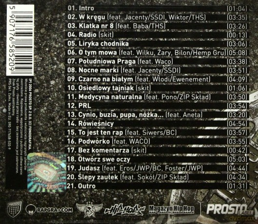 Ths Klika: Liryka Chodnika [CD]