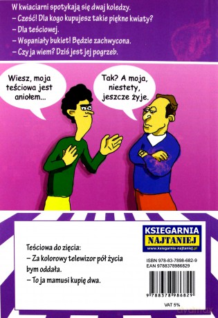 Dowcipy o teściowej - Przemysław Adamczewski [KSIĄŻKA]
