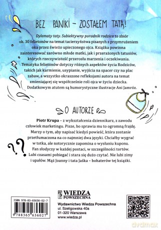 Dylematy taty. Subiektywny poradnik rodzica - Piotr Krupa [KSIĄŻKA]