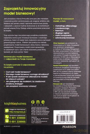 Nawigator modelu biznesowego. 55 modeli które zrewolucjonizują twój biznes - Oliver Gassmann [KSIĄŻKA]
